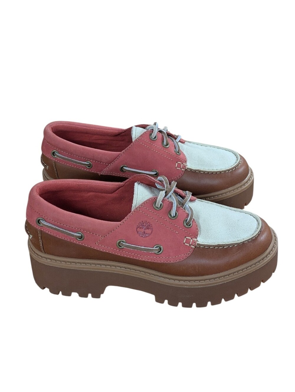 Timberland Stone Street Platform Boat Shoe Size 7 - Picture 2 of 13